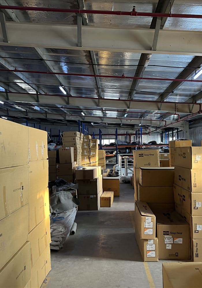 Speedway warehouse inventory supporting responsible operations